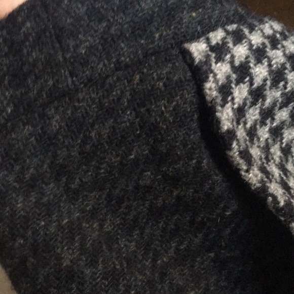 J.Crew No. 2 Pencil Skirt Color Block Houndstooth - Picture 8 of 8